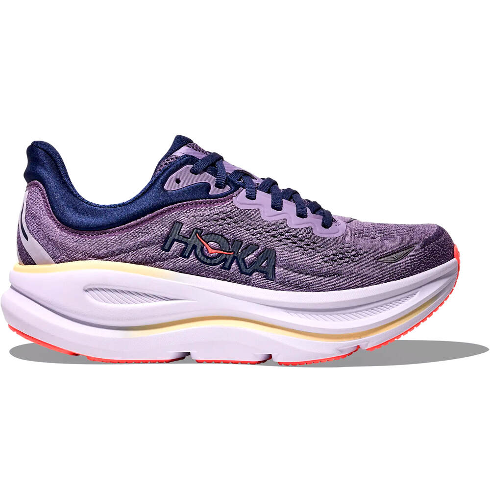 Bondi 9 zapatilla running mujer Morado (37 1/3)