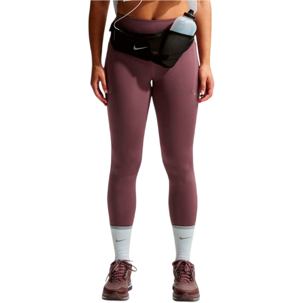 Dri-fit swift malla larga running mujer Marron (L)