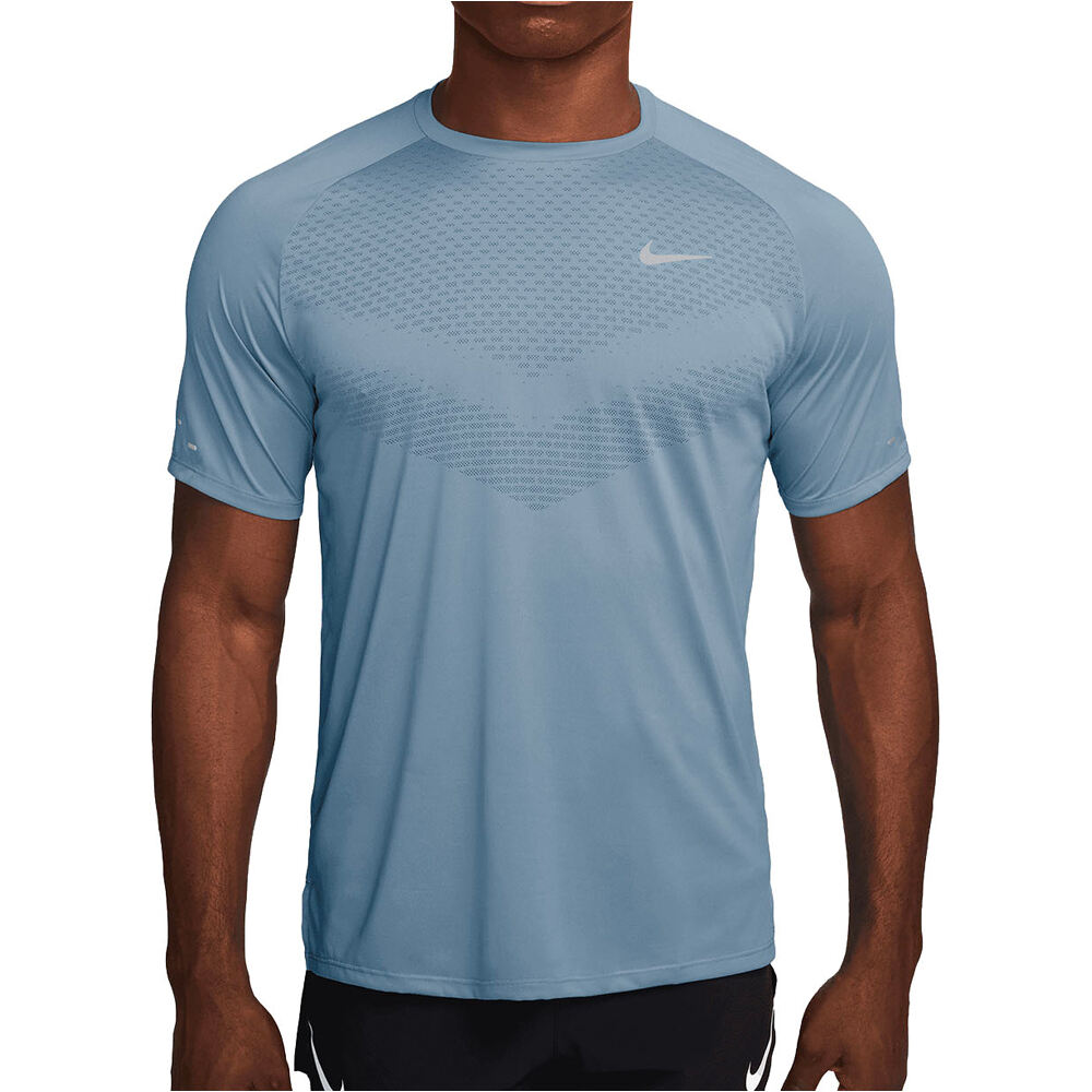 Dri-fit adv stride camiseta técnica manga corta hombre Azul (XL)