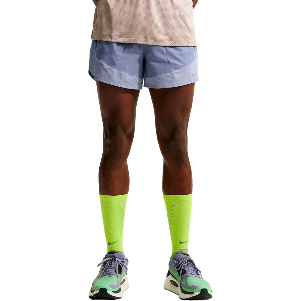 Dri-fit stride plus pantaloneta técnica hombre Morado (L)