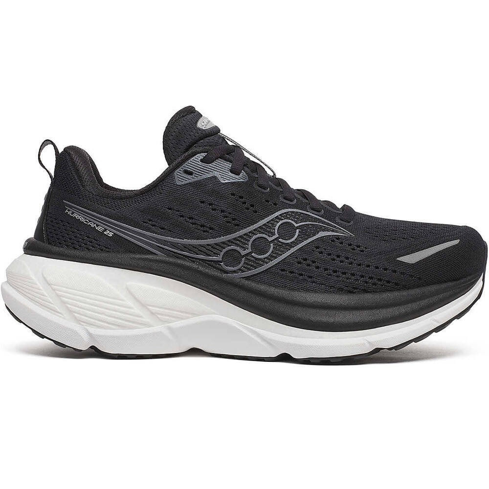 Hurricane 25 zapatilla running mujer Negro (44,5)
