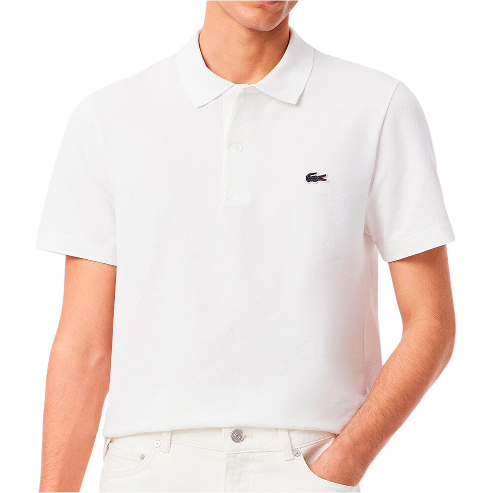 Mc core polo manga corta hombre Blanco (6)