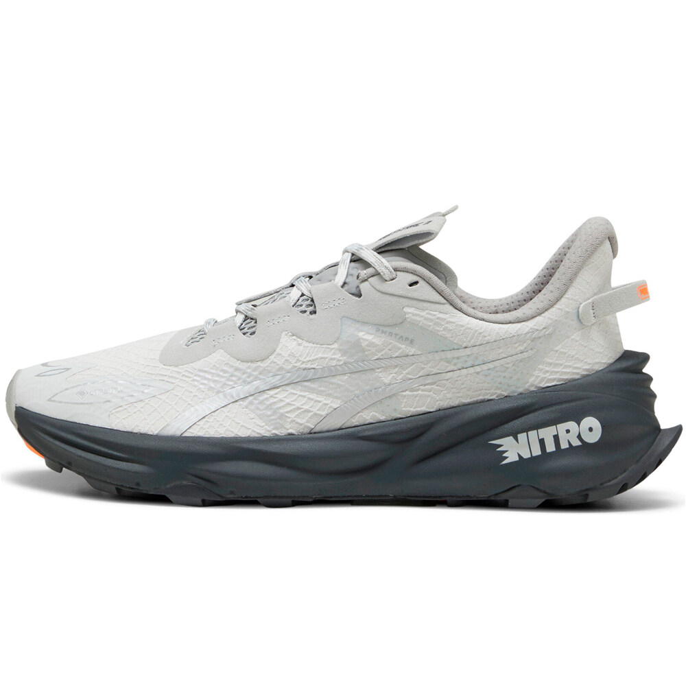 Fast-trac nitro 3 gt zapatillas trail hombre Gris (42)