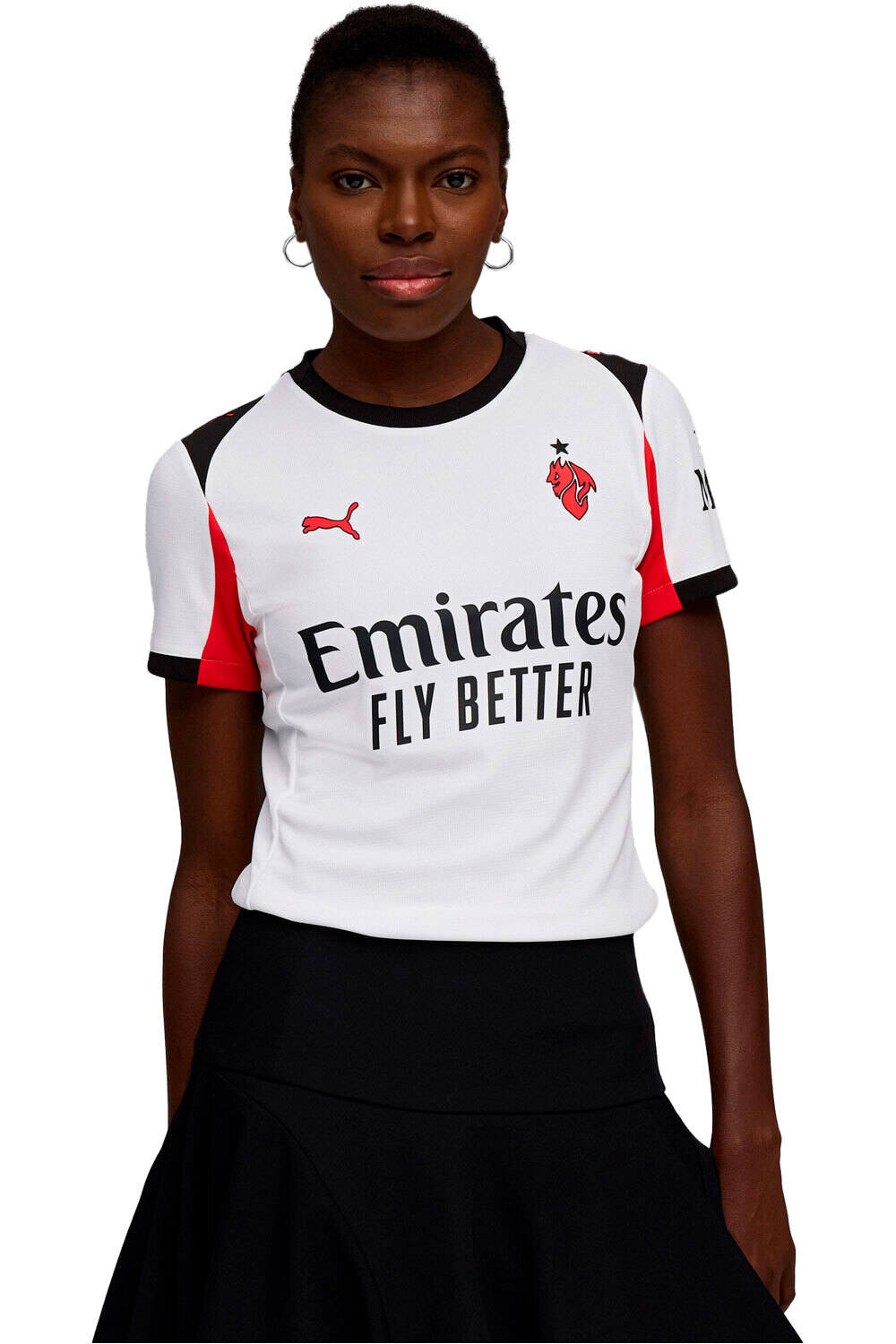 Milan 25/26 segunda equipacion camiseta de fútbol oficiales Blanco (L)