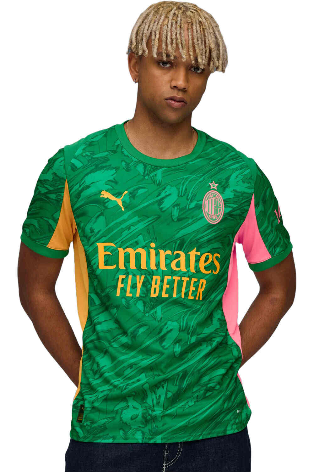 Milan 25/26 portero camiseta de fútbol oficiales Verde (XXL)