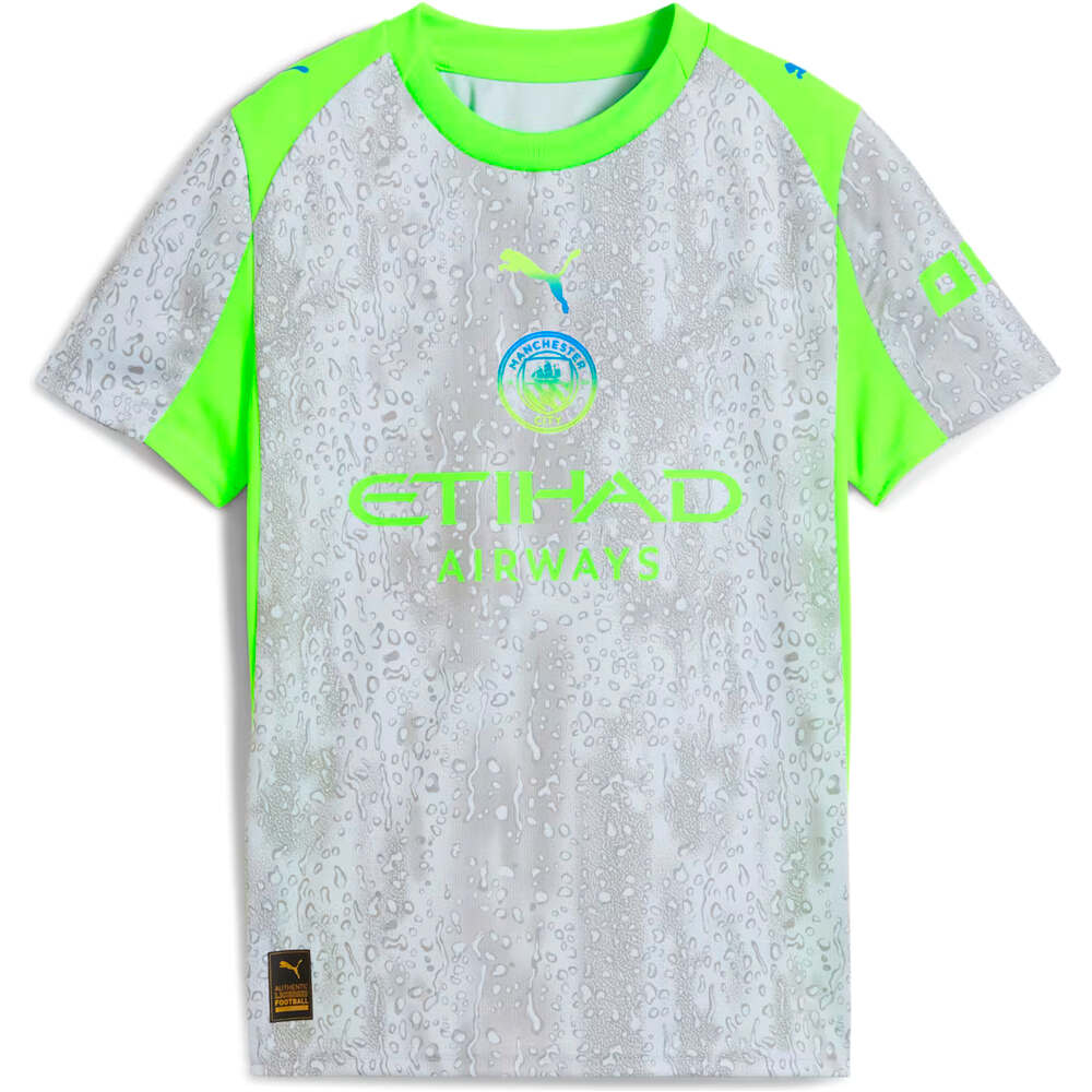 Puma manchester city 25/26 tercera equipacion camiseta de fútbol oficiales niño