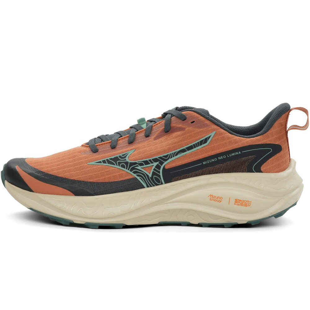 Neo lumina zapatilla running hombre Naranja (42)
