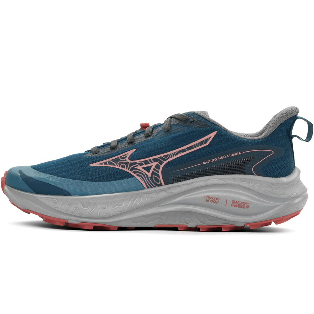 Neo lumina zapatilla running mujer Azul (38,5)