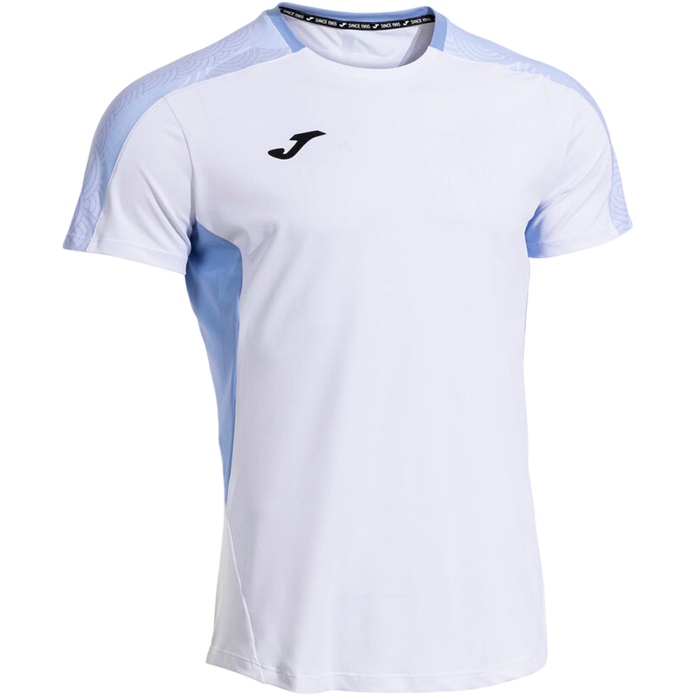 Tenis challenge camiseta tenis manga corta hombre Azul (XL)