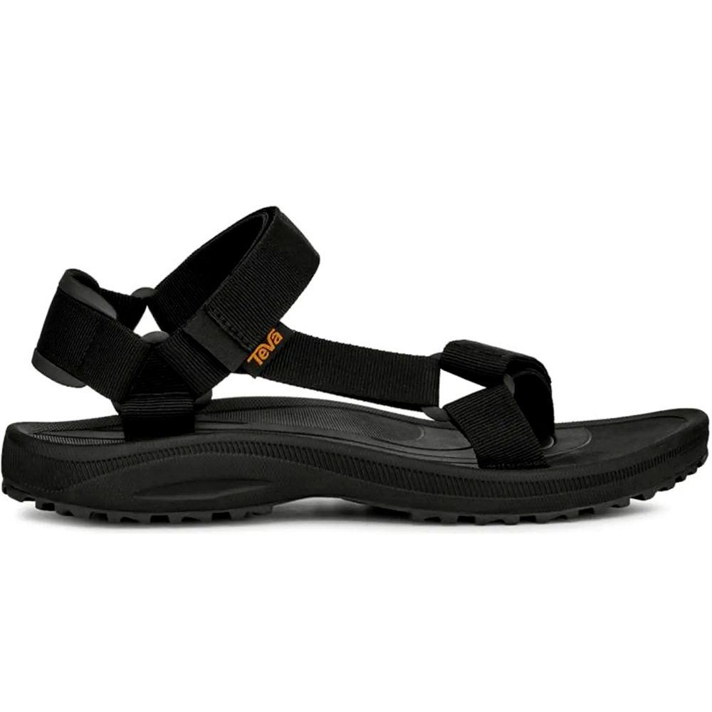 Winsted sandalias trekking hombre Negro (40,5)