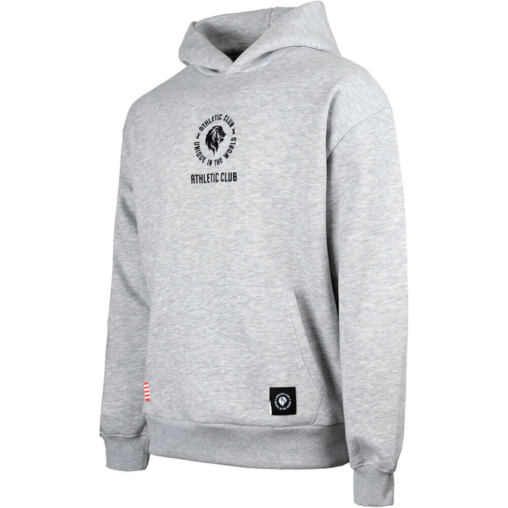 Unique text sudadera entrenamiento fútbol Gris (S)