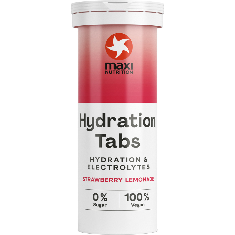 Maxi Nutrition hydration tabs strawberry 10 tabletas