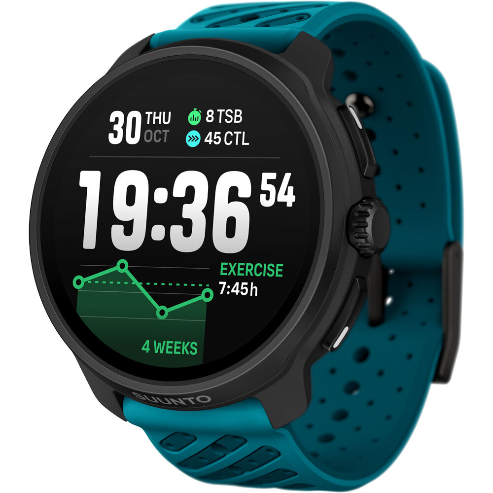 Race 2 wave blue pulsómetros con gps Azul (UNICA)