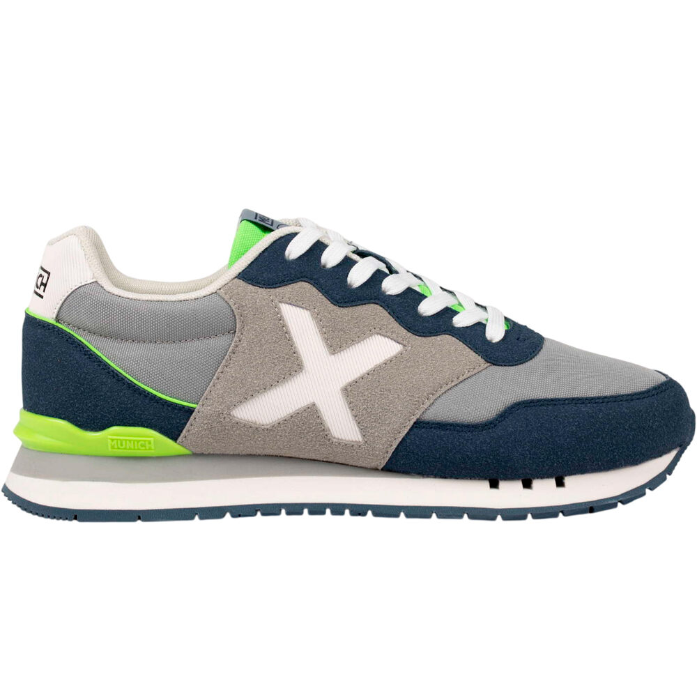 Dash 271 zapatilla moda hombre Gris (40)