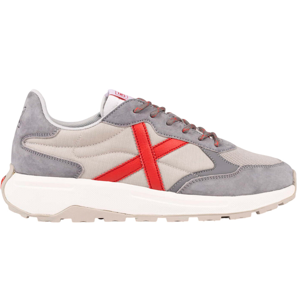 Babel 15 zapatilla moda hombre Gris (45)