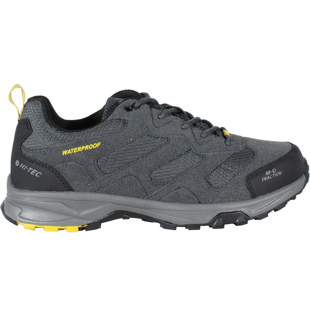 Sensitive low waterproof zapatilla trekking hombre Gris (42)