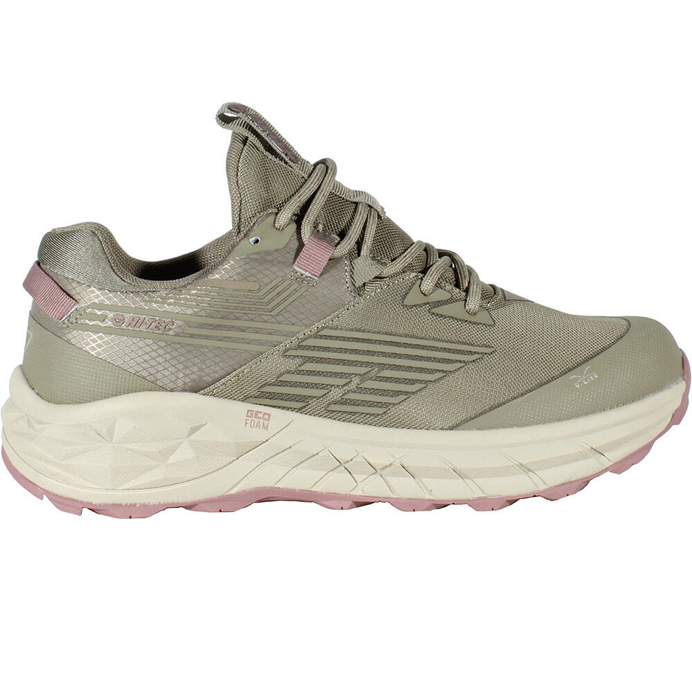 Fuse trail low waterproof zapatilla trekking mujer Marron (40)