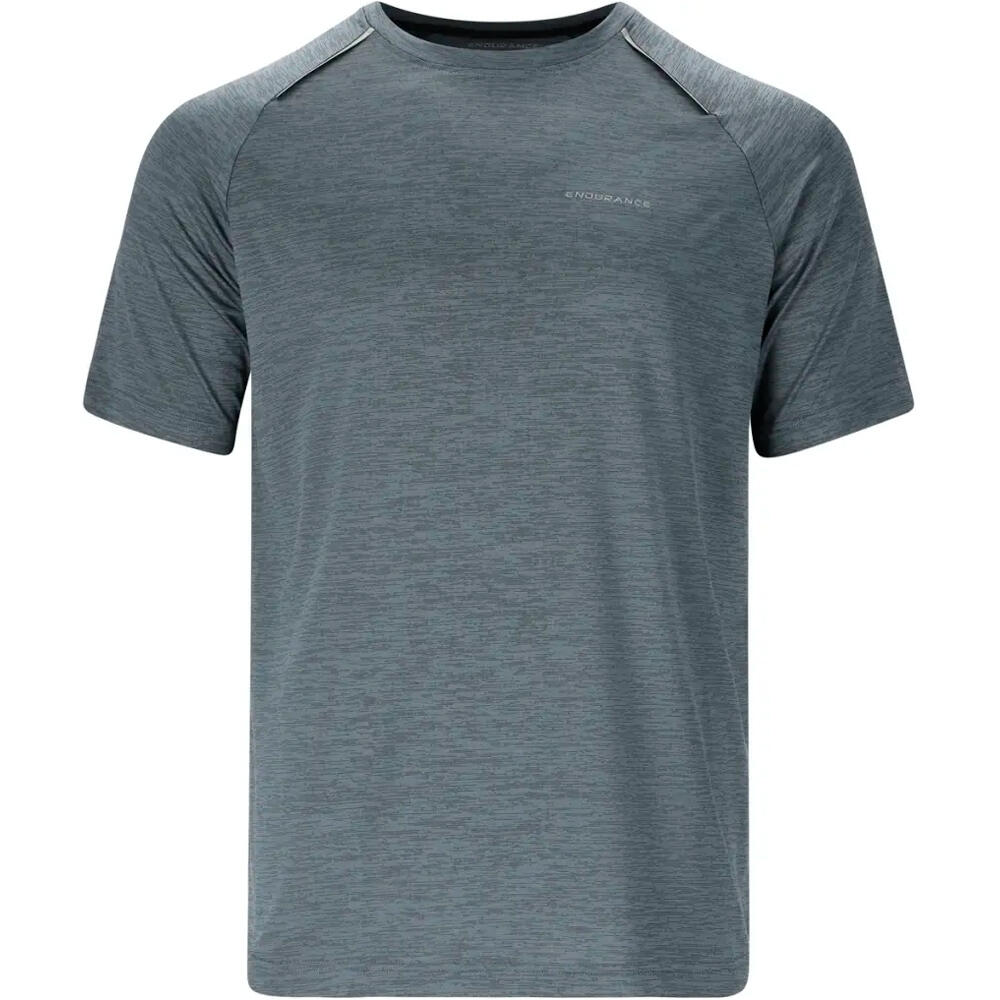 Abagael camiseta técnica manga corta hombre Gris (XXL)