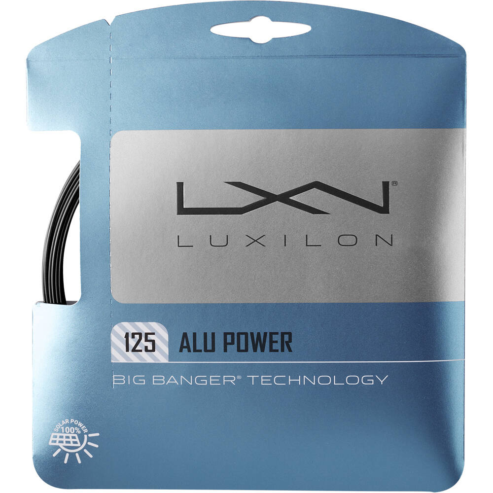 Wilson alu power set black 125 cordaje tenis
