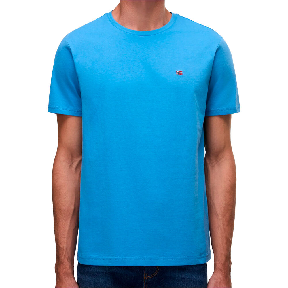 Salis sum camiseta manga corta hombre Azul (S)