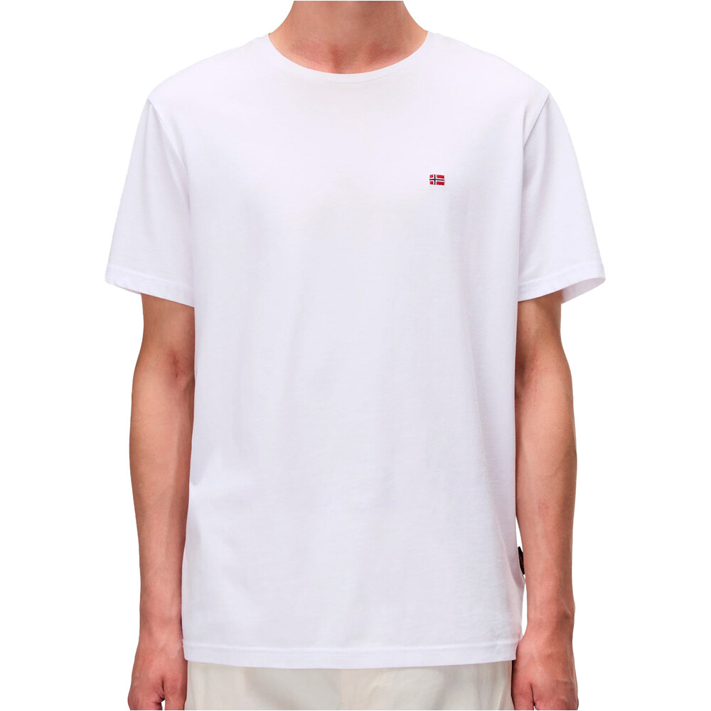Salis sum camiseta manga corta hombre Blanco (L)