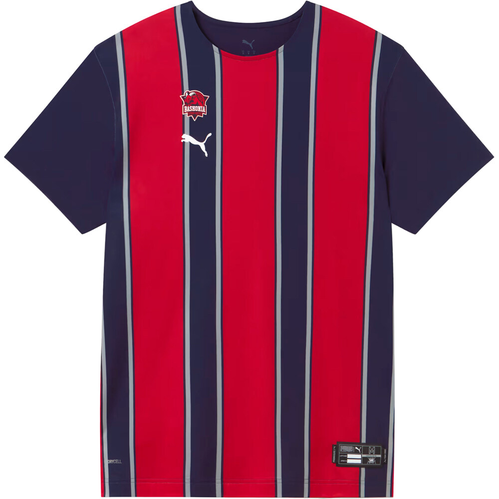Puma baskonia 25/26 primera equipacion camiseta baloncesto niños