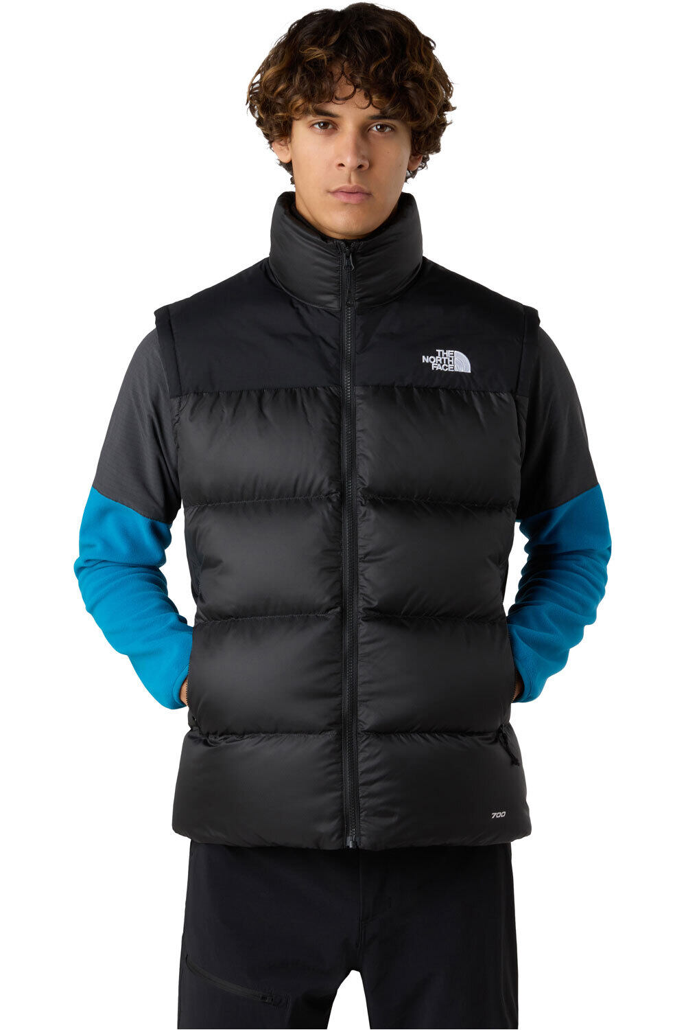Diablo chaleco outdoor hombre Negro (M)