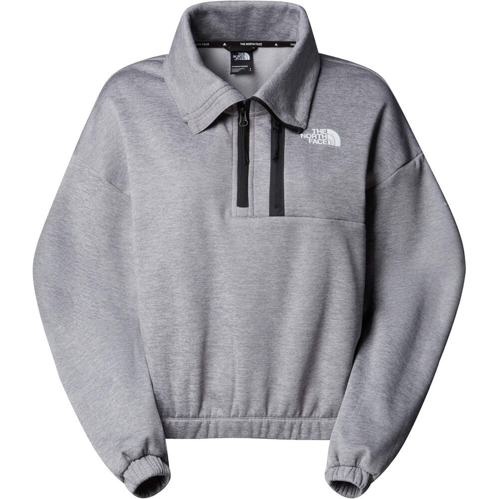 Ma fleece interest forro polar mujer Gris (XL)