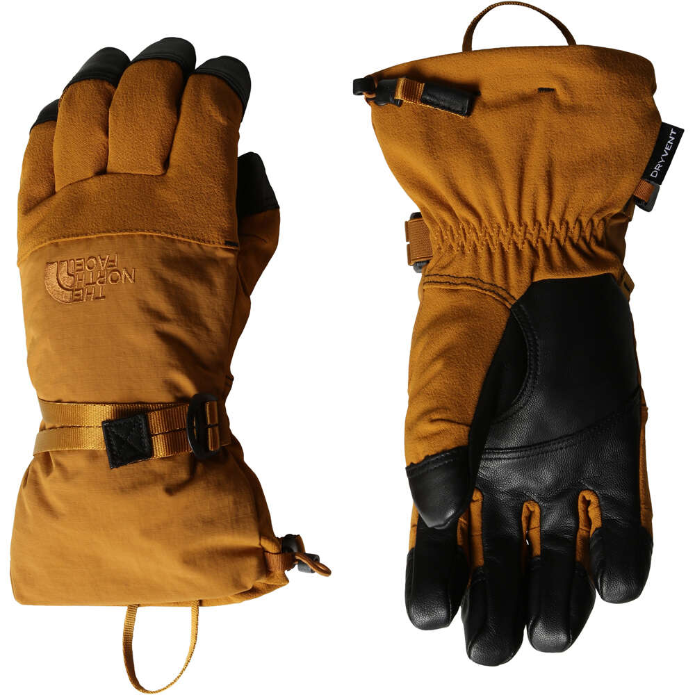 Montana leather waterproof guantes esquí hombre Beige (XXS)