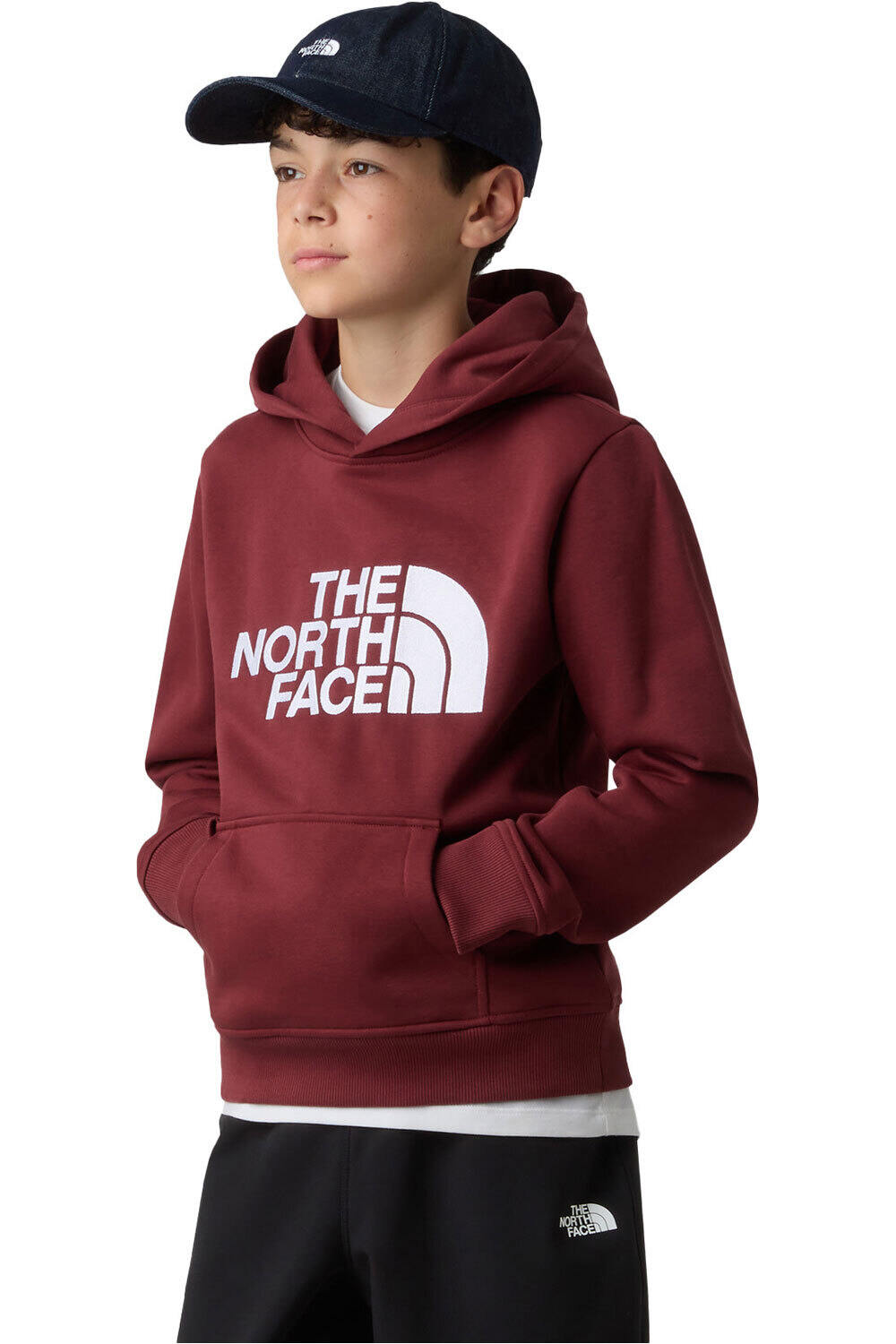 The North Face drew peak sudadera niño