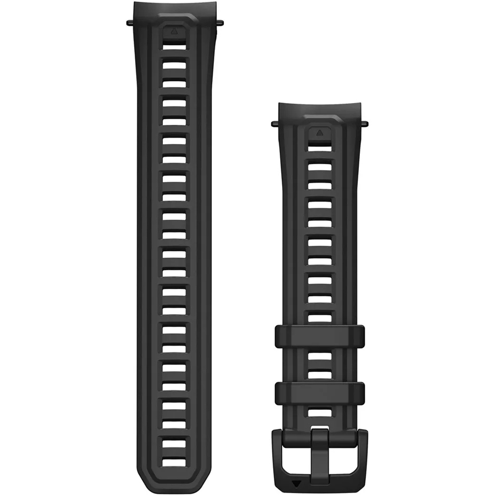 Correa 22 mm silicona negra instinct e correas de relojes deportivos (UNICA)