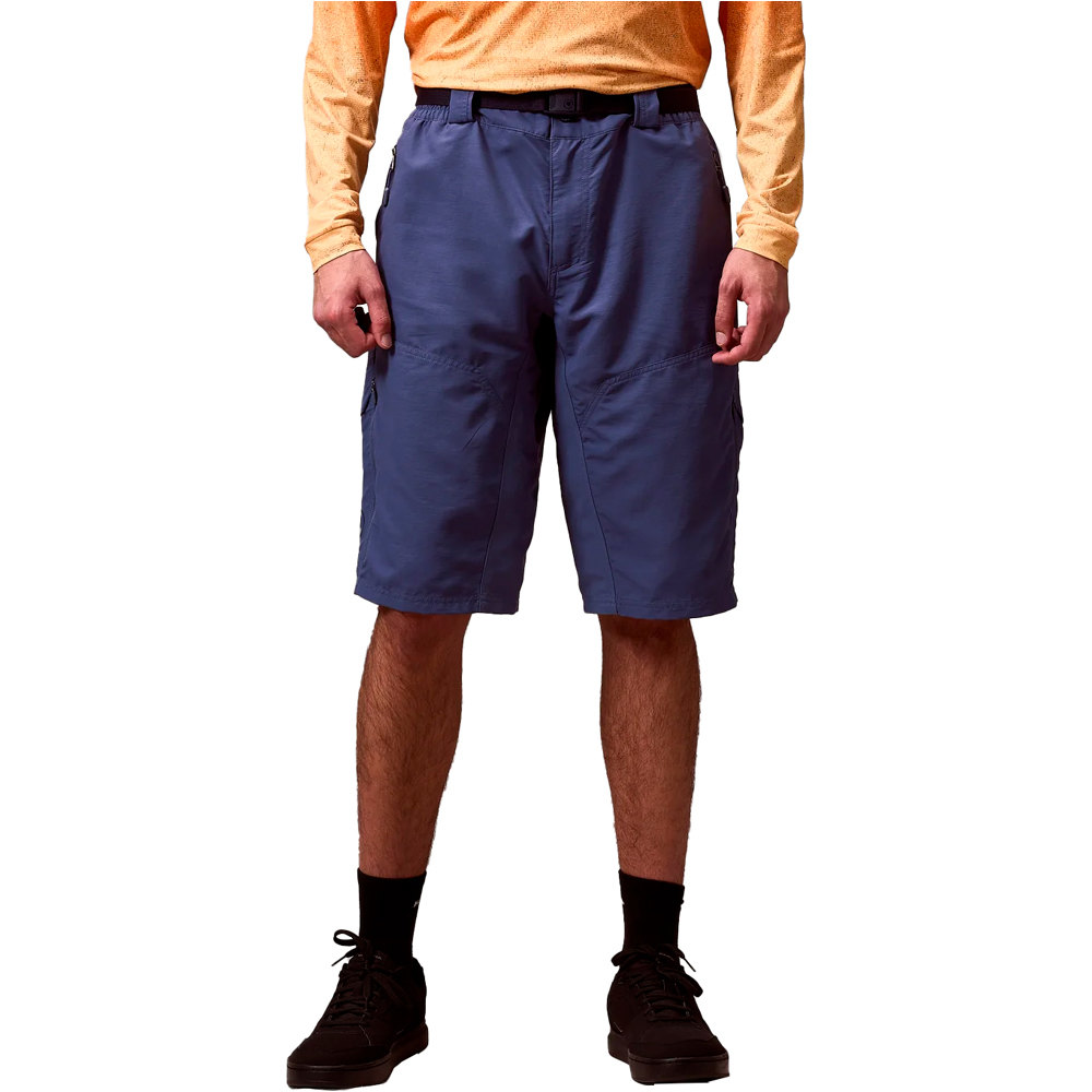 Hummvee pantalón corto ciclismo hombre Gris (XXXL)