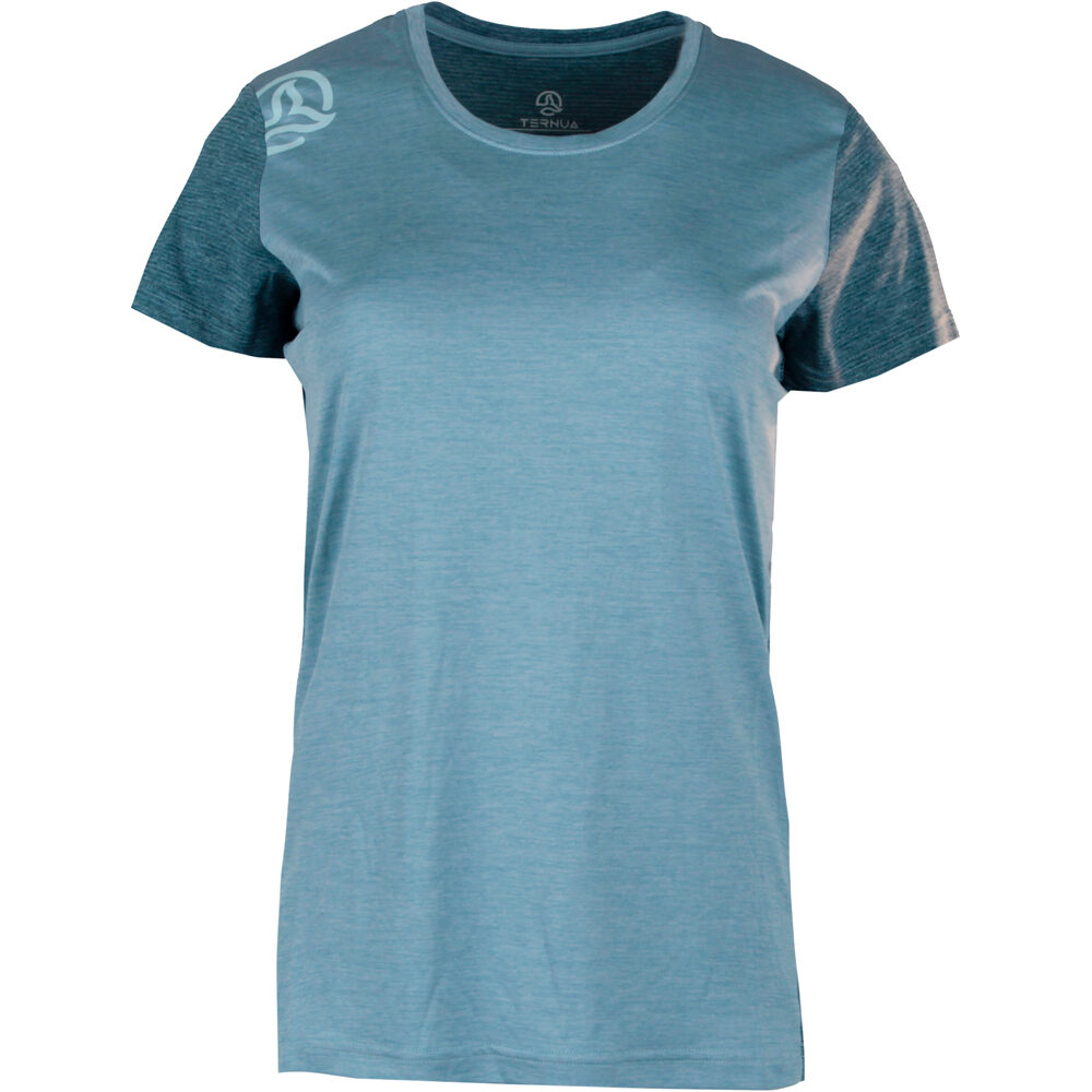 Krina camiseta montaña manga corta mujer Azul (XL)