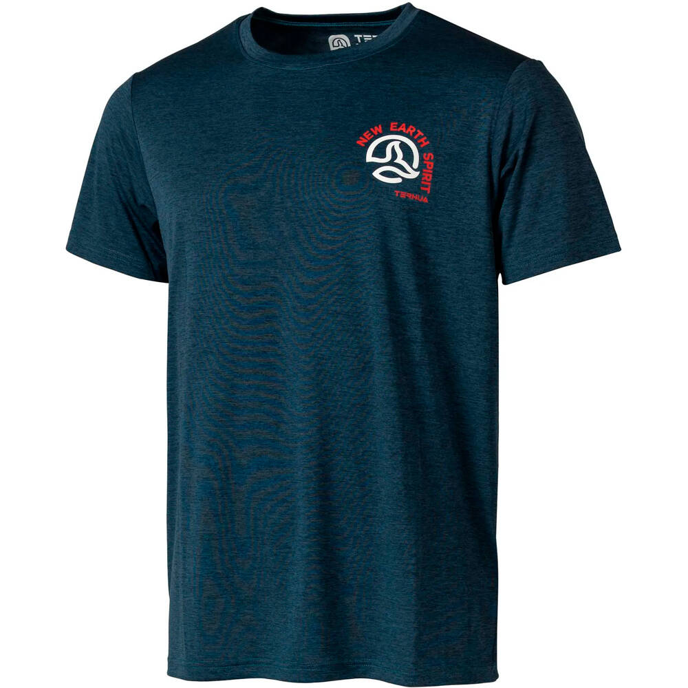 Malina camiseta montaña manga corta hombre Marino (L)