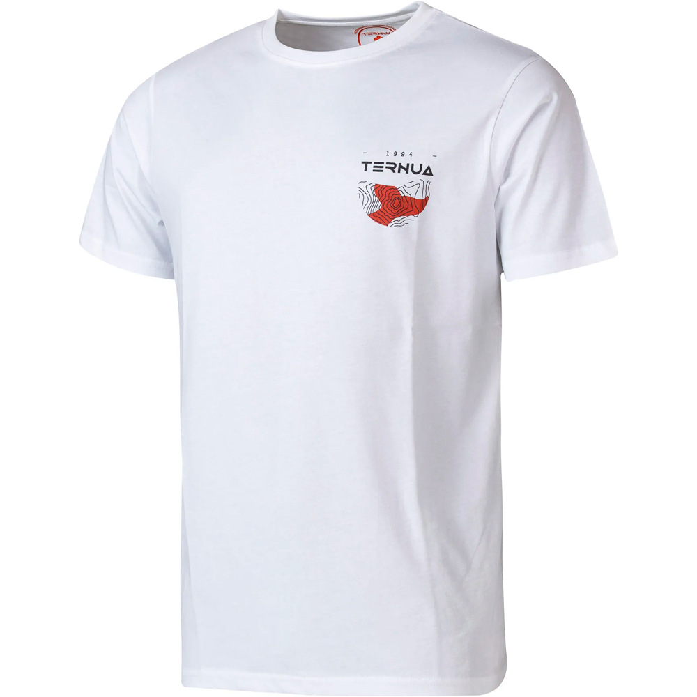 Inukitu regenerative camiseta montaña manga corta hombre Blanco (XXL)