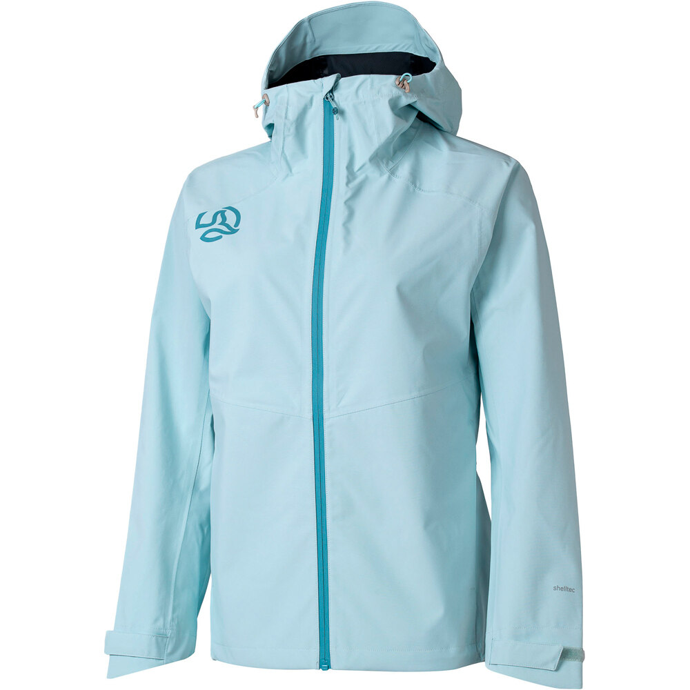 Valdur chaqueta impermeable mujer Azul (M)