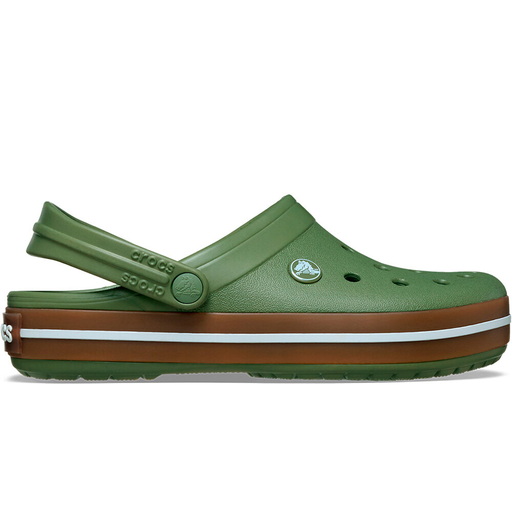 Crocs crocband gum clog zueco hombre