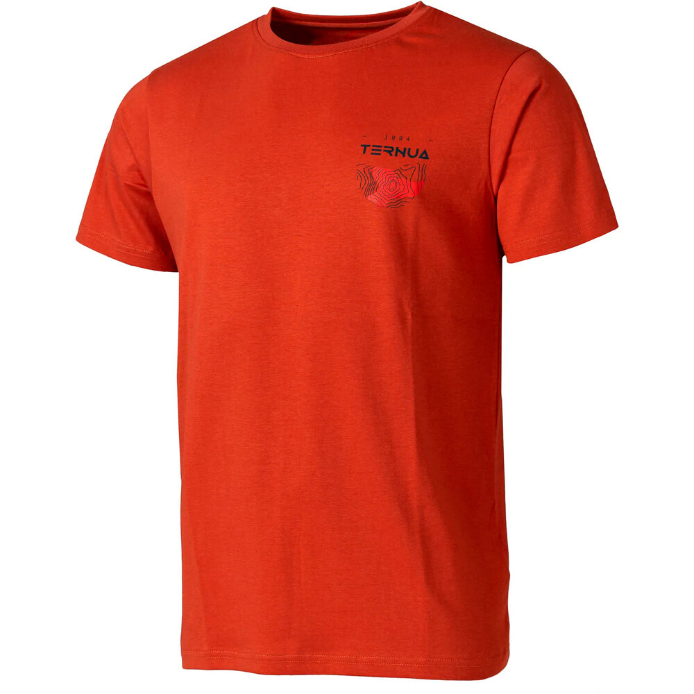 Inukitu regenerative camiseta montaña manga corta hombre Granate (XXXL)