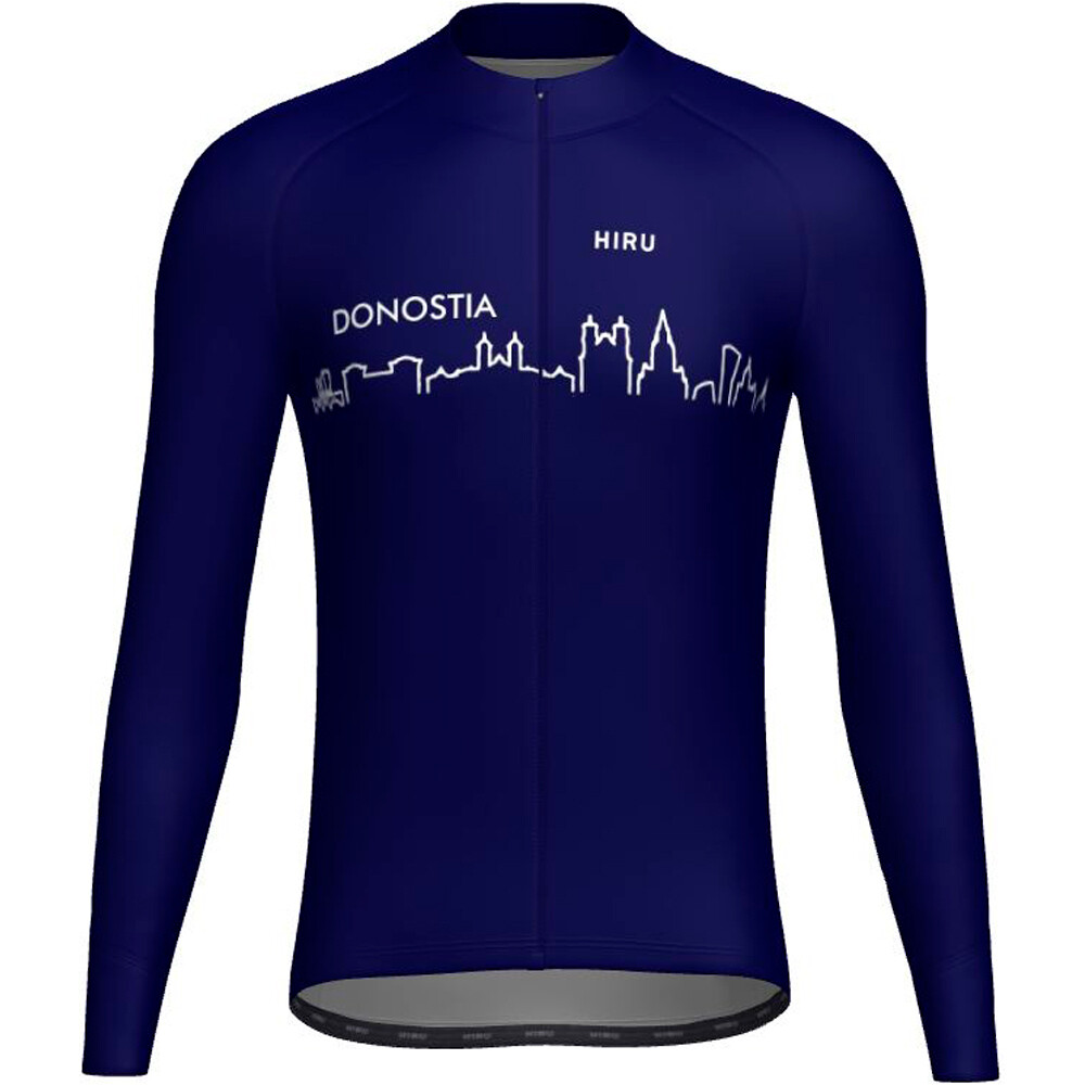 Hiru Donosti maillot manga larga hombre