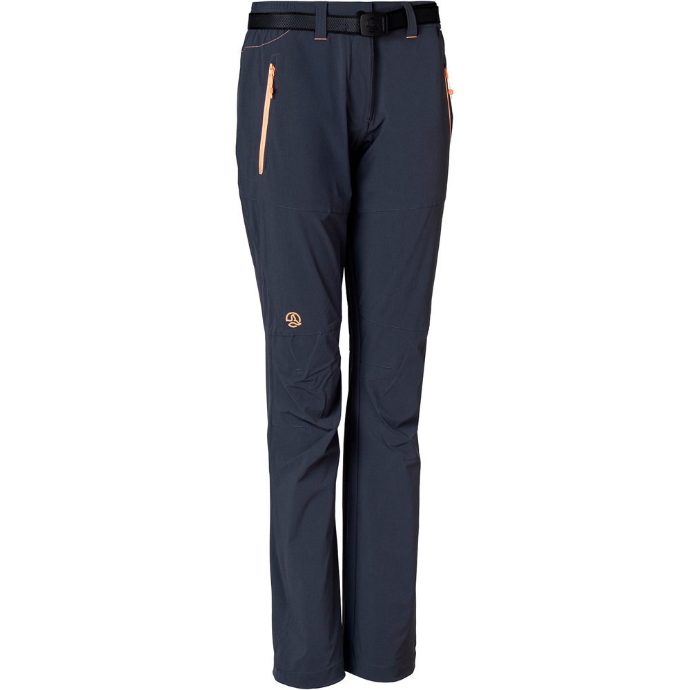 Friza pantalón montaña mujer Gris (XL)