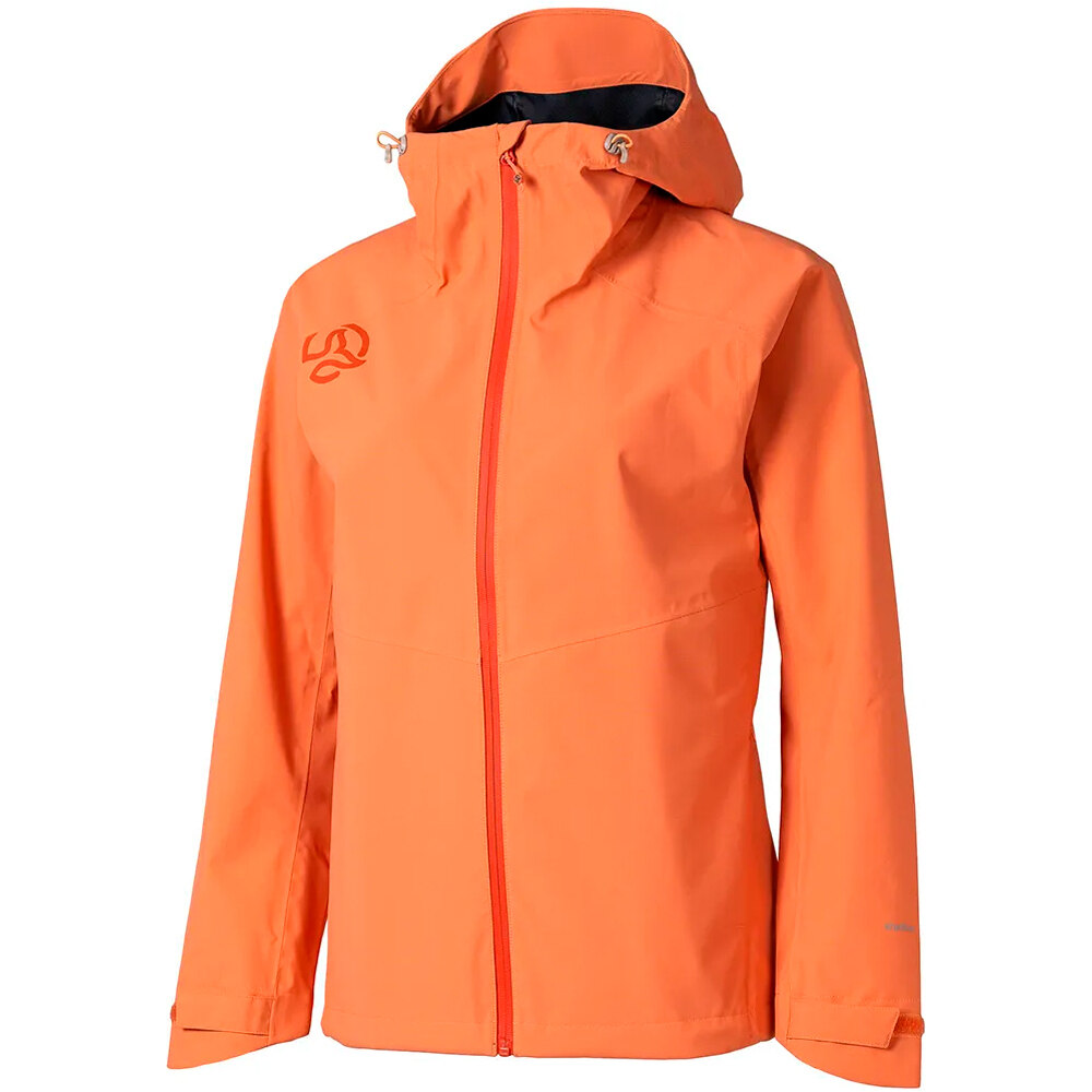 Valdur chaqueta impermeable mujer Naranja (M)