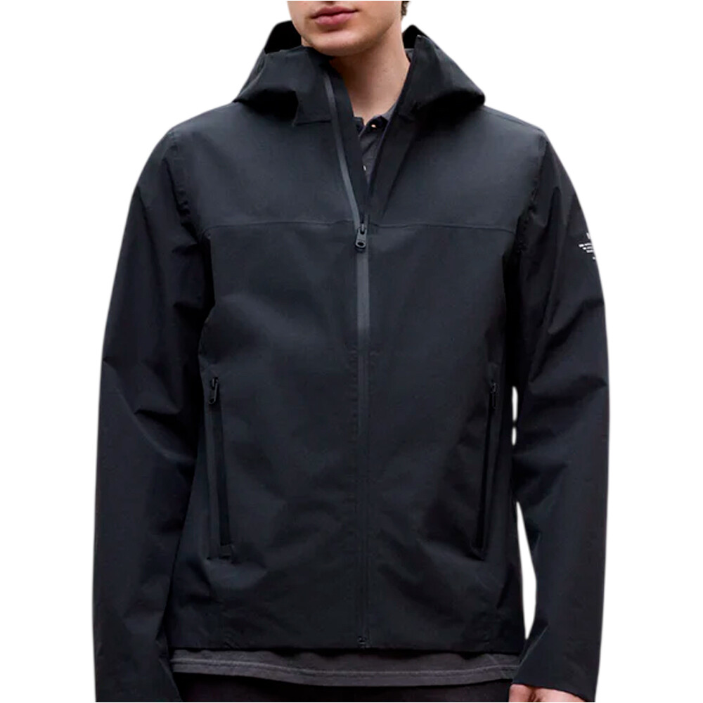 Darwin chaquetas hombre Negro (M)