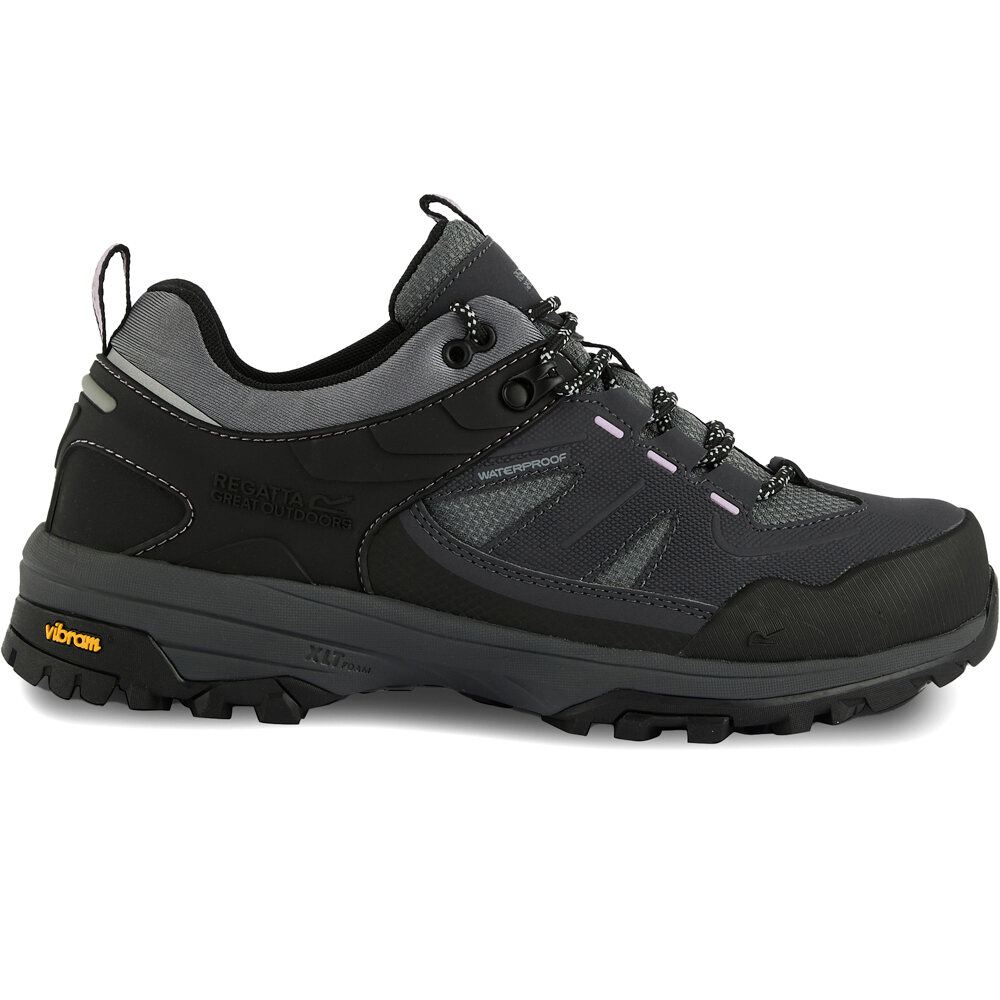 Regen low zapatilla trekking mujer Gris (38)