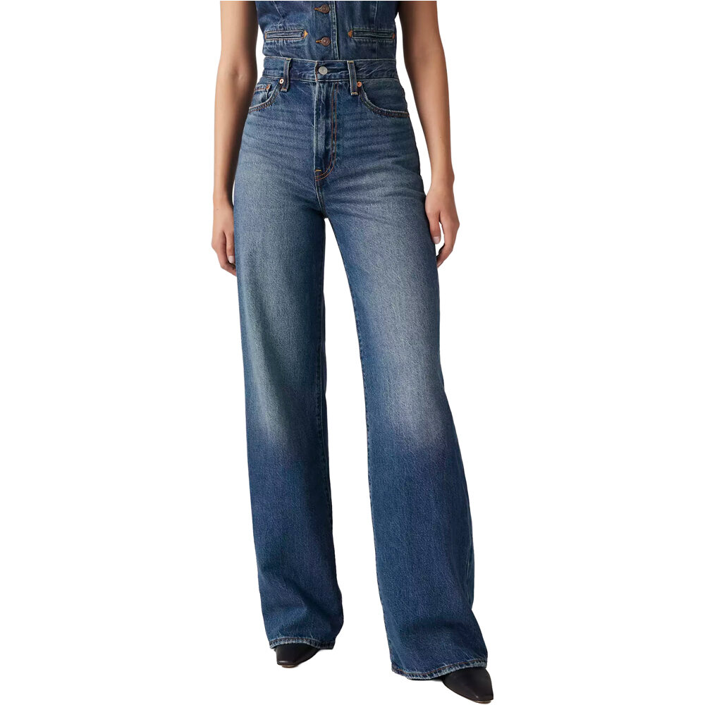 Ribcage wide leg h223 pantalón mujer (27-30)