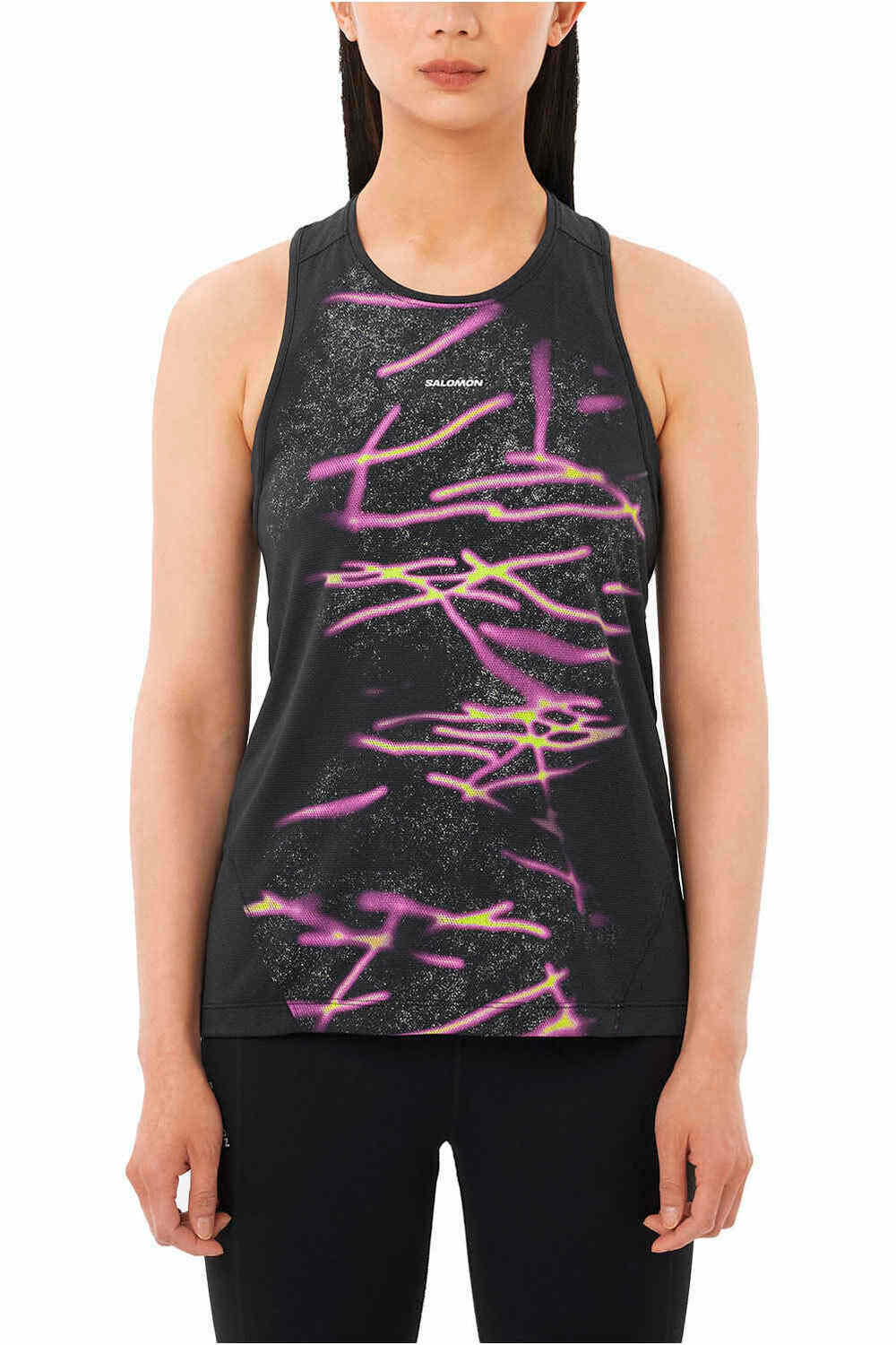 Salomon shkout core gfx camiseta tirantes running
