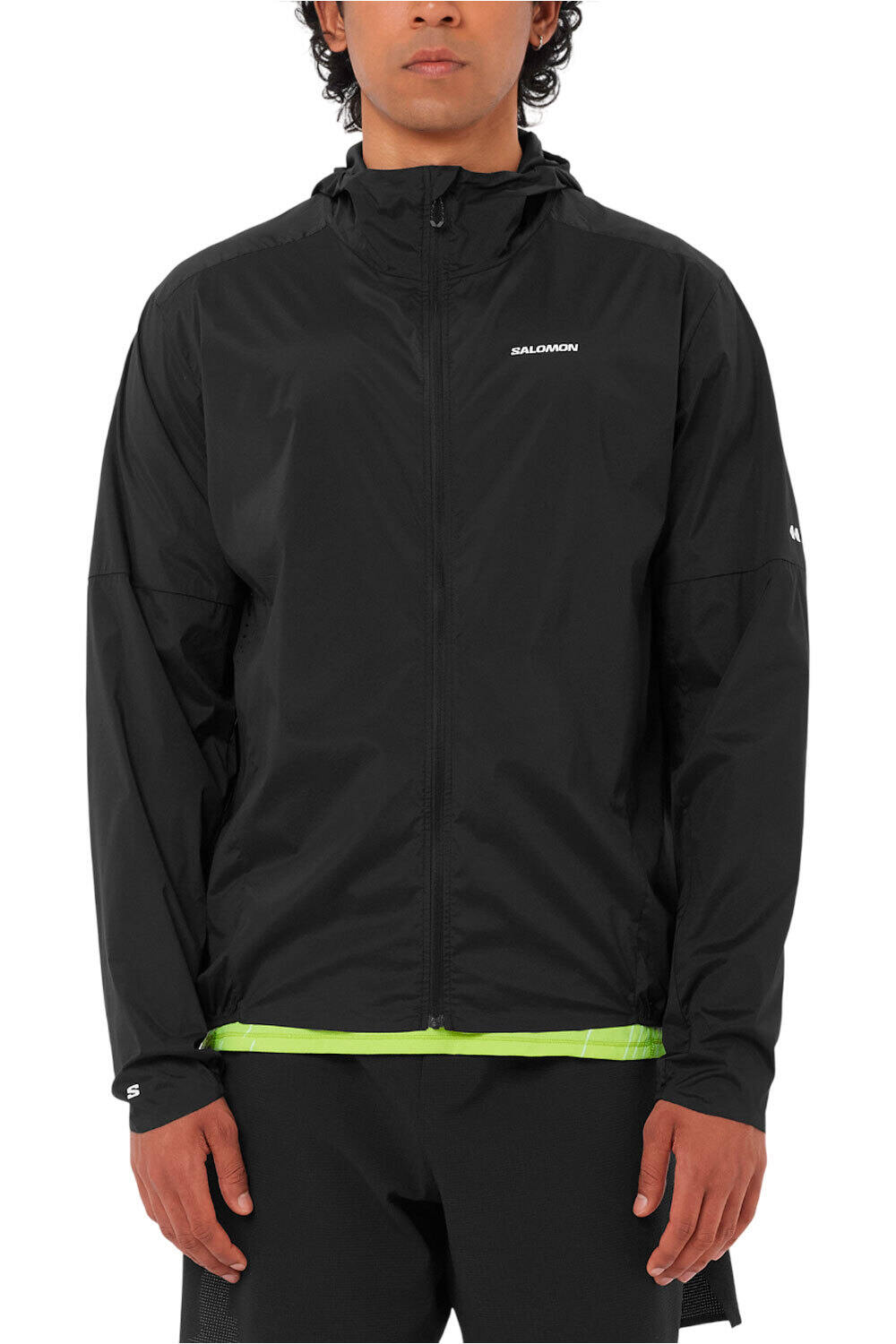 Sense aero wind CHAQUETA TRAIL RUNNING HOMBRE Negro