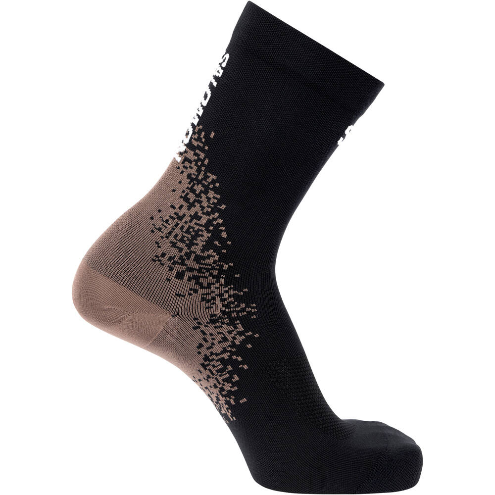 Grvl calcetines running Negro (L)