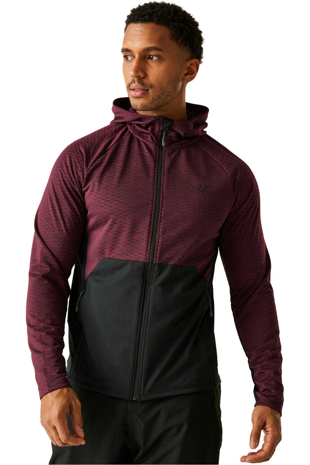 Assimilate forro polar hombre Granate (L)