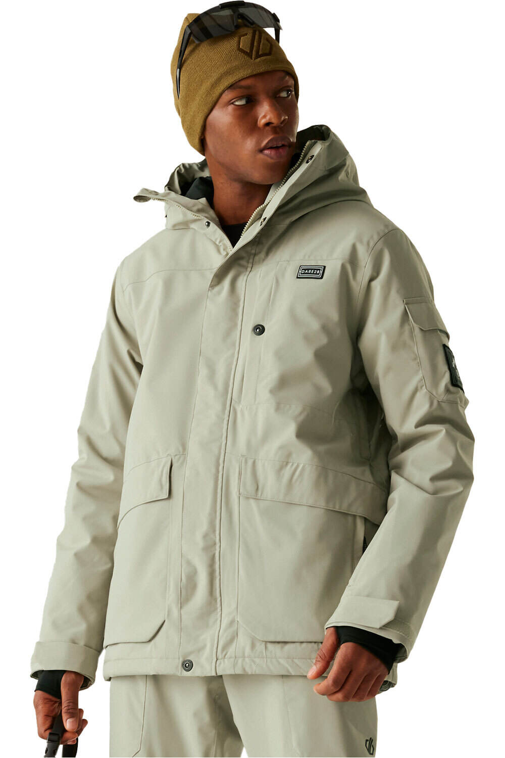 Twin tip chaqueta esquí hombre Gris (M)