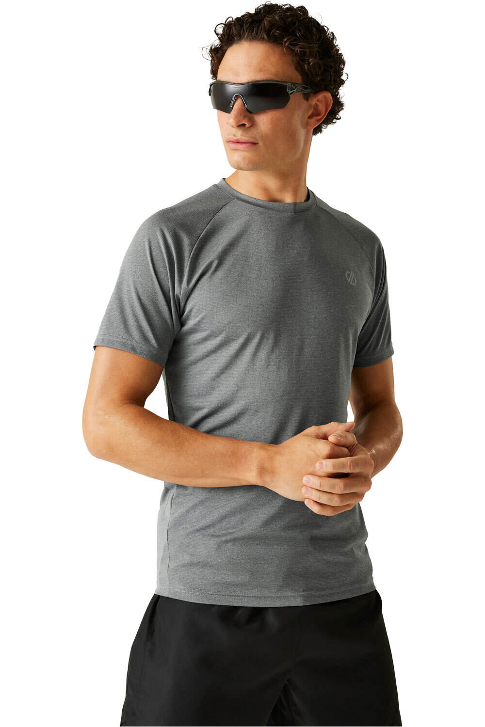Accelerate camiseta montaña manga corta hombre Gris (XS)